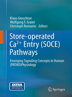 cover image of Store-operated Ca2+ entry (SOCE) pathways